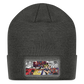 Yami Yugi & Slifer the Sky Dragon-Patch Beanie - charcoal grey