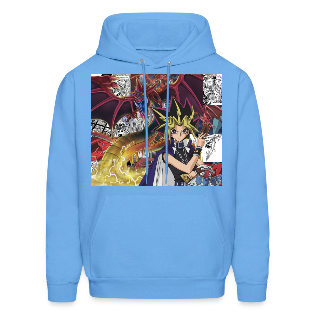 Yami Yugi & Slifer the Sky Dragon- Hoodie - carolina blue