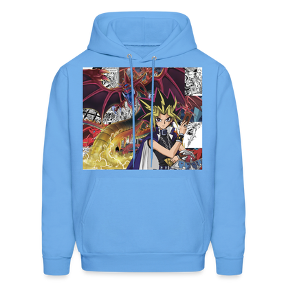 Yami Yugi & Slifer the Sky Dragon- Hoodie - carolina blue