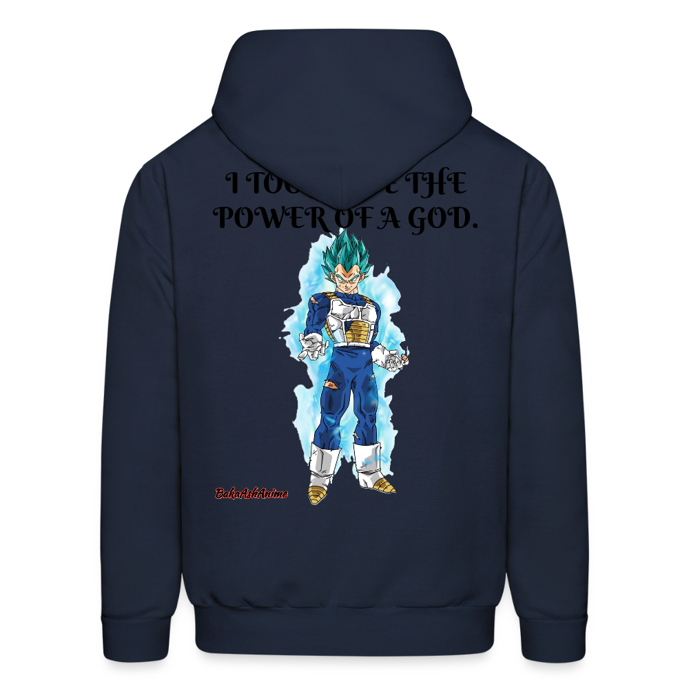 Super Saiyan Blue Vegeta vs Golden Frieza- Hoodie - navy