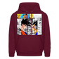 Goku and Vegeta - burgundy