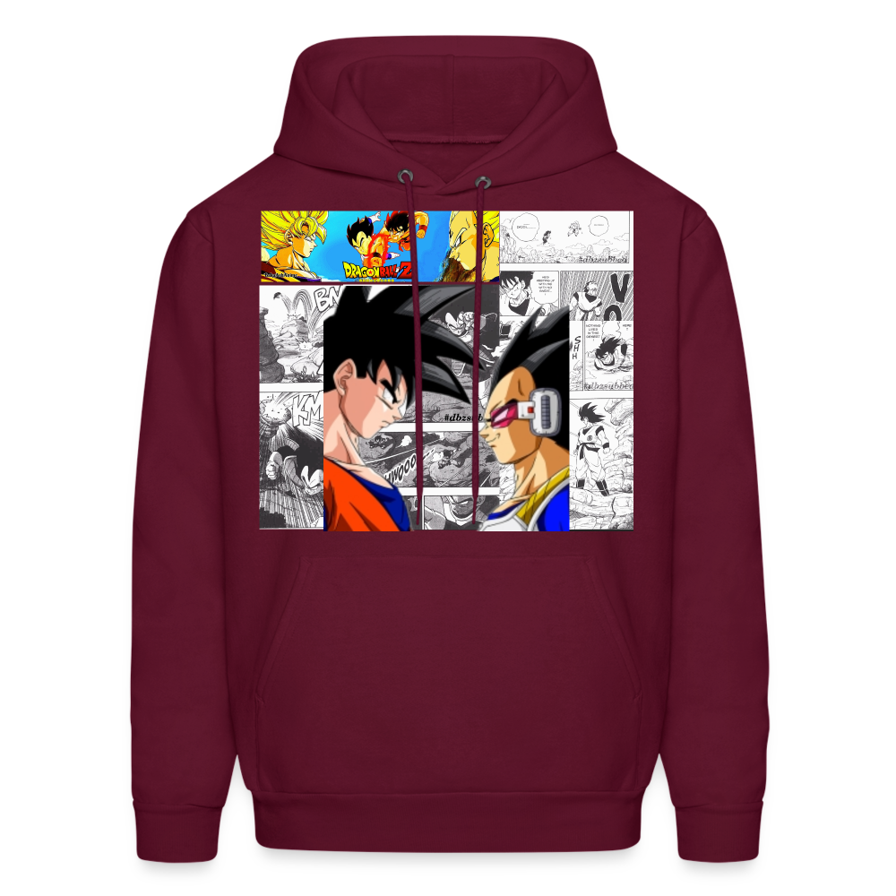 Goku and Vegeta - burgundy