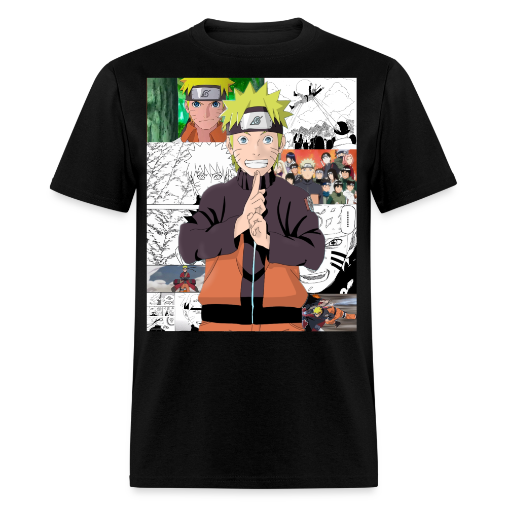 Teen Naruto Uzumaki- T-Shirt - black