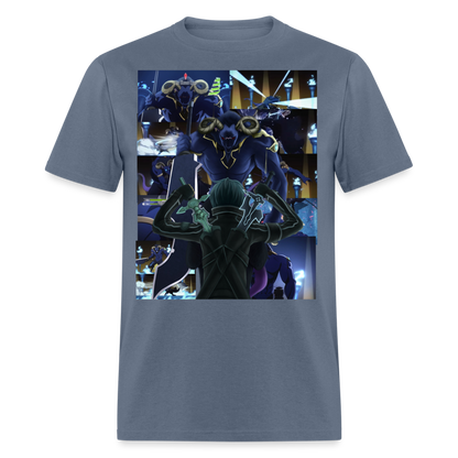 Sword Art Online Kirito vs The Gleam Eyes- T-Shirt - denim