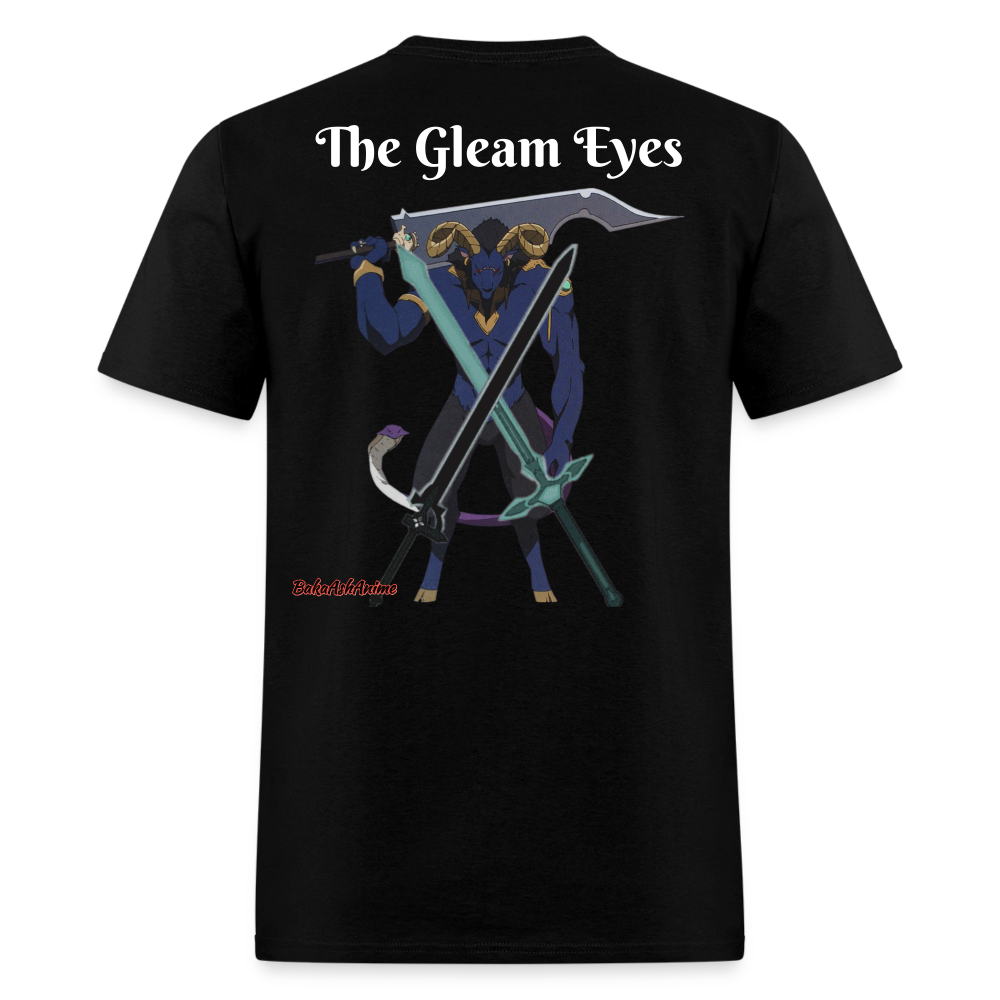 Sword Art Online Kirito vs The Gleam Eyes- T-Shirt - black