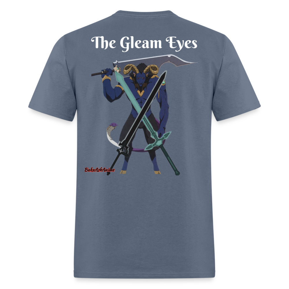 Sword Art Online Kirito vs The Gleam Eyes- T-Shirt - denim