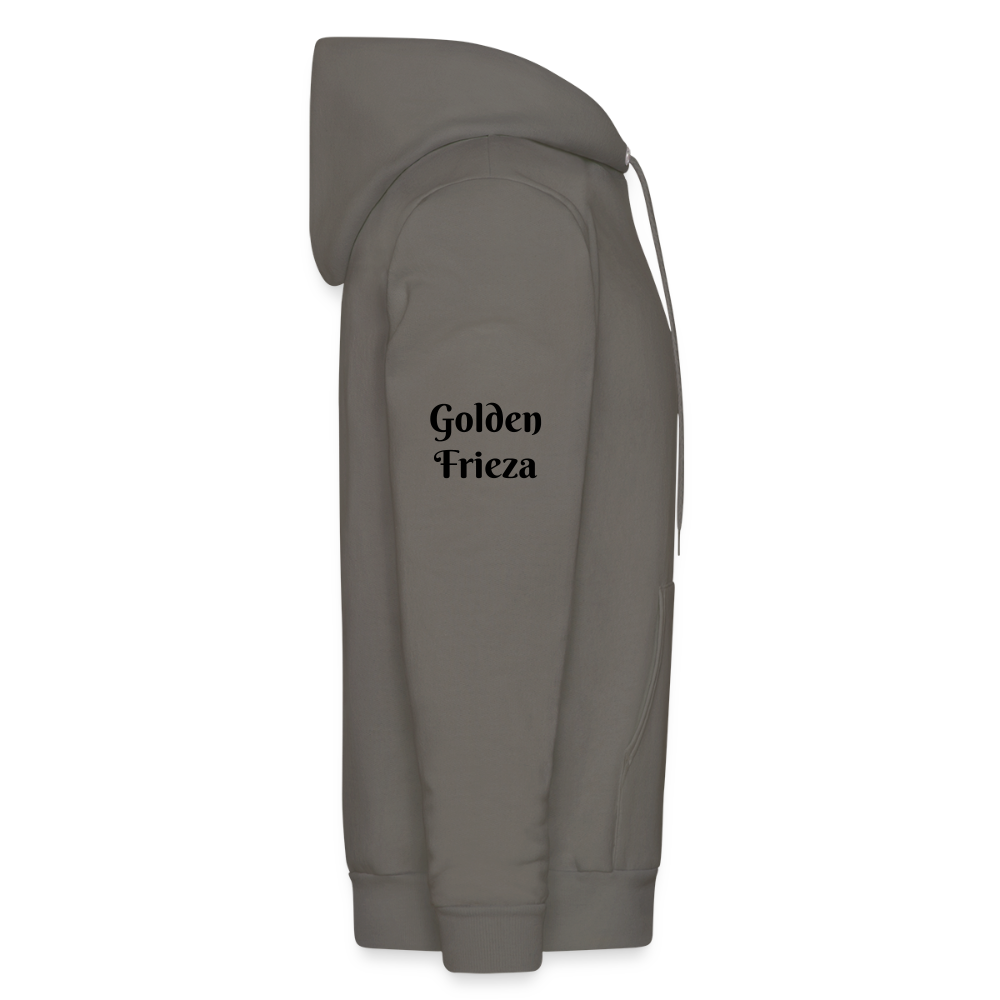Super Saiyan Blue Vegeta vs Golden Frieza- Hoodie - asphalt gray