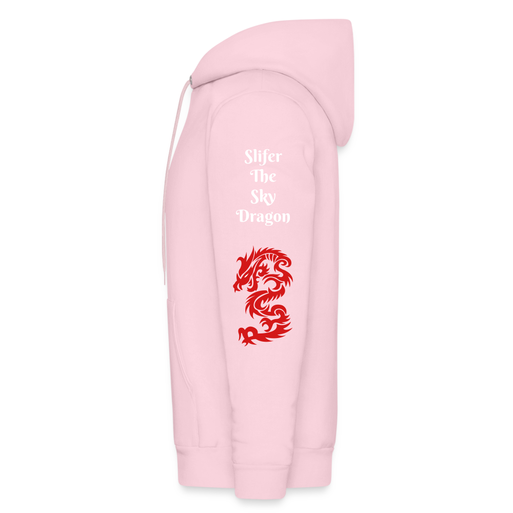 Yami Yugi & Slifer the Sky Dragon- Hoodie - pale pink