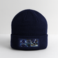 Sword Art Online Kirito vs The Gleam Eyes-Patch Beanie - navy