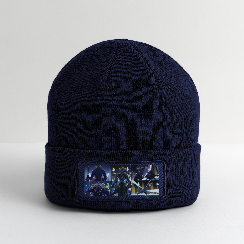 Sword Art Online Kirito vs The Gleam Eyes-Patch Beanie - navy