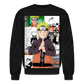 Teen Naruto Uzumaki-Crewneck Sweatshirt - black