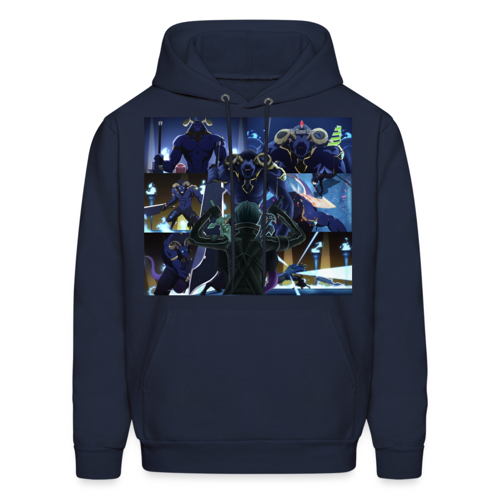 Sword Art Online Kirito vs The Gleam Eyes- Hoodie - navy