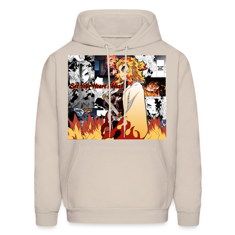 Demon Slayer Kyojuro -Hoodie - Sand