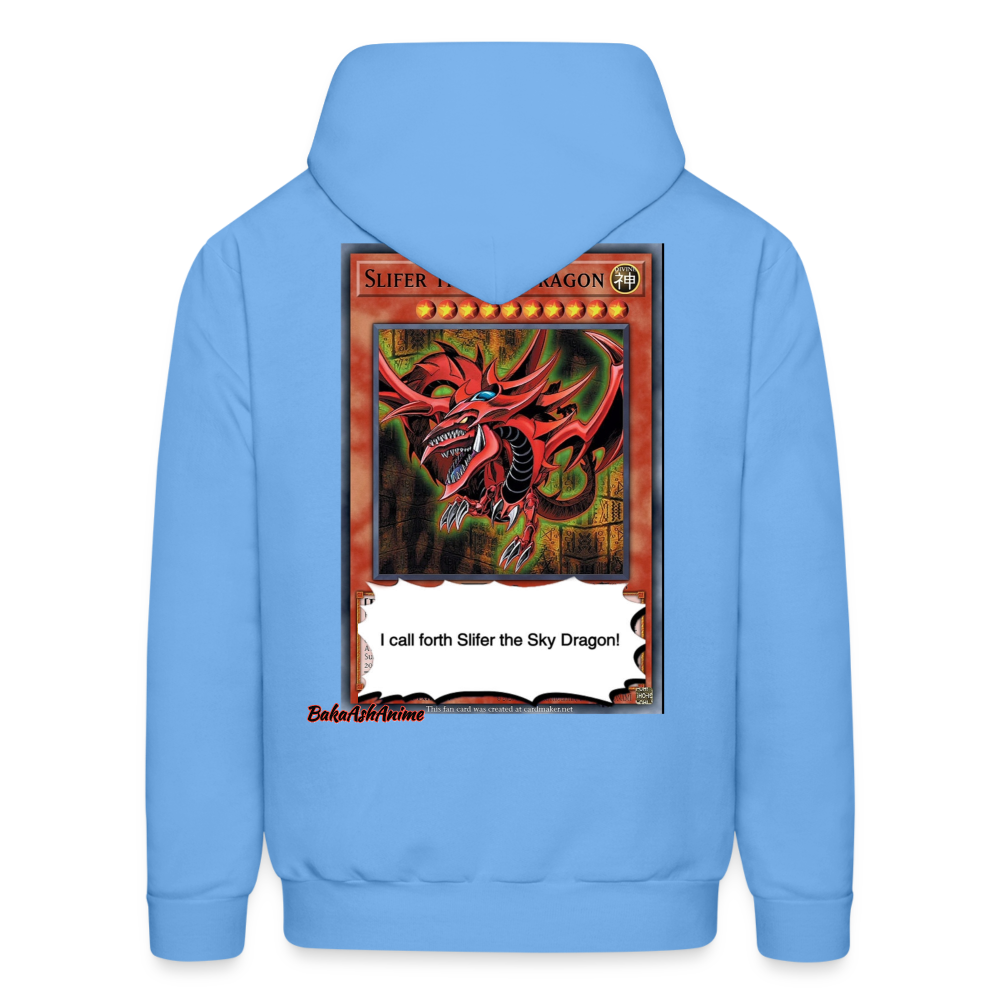 Yami Yugi & Slifer the Sky Dragon- Hoodie - carolina blue