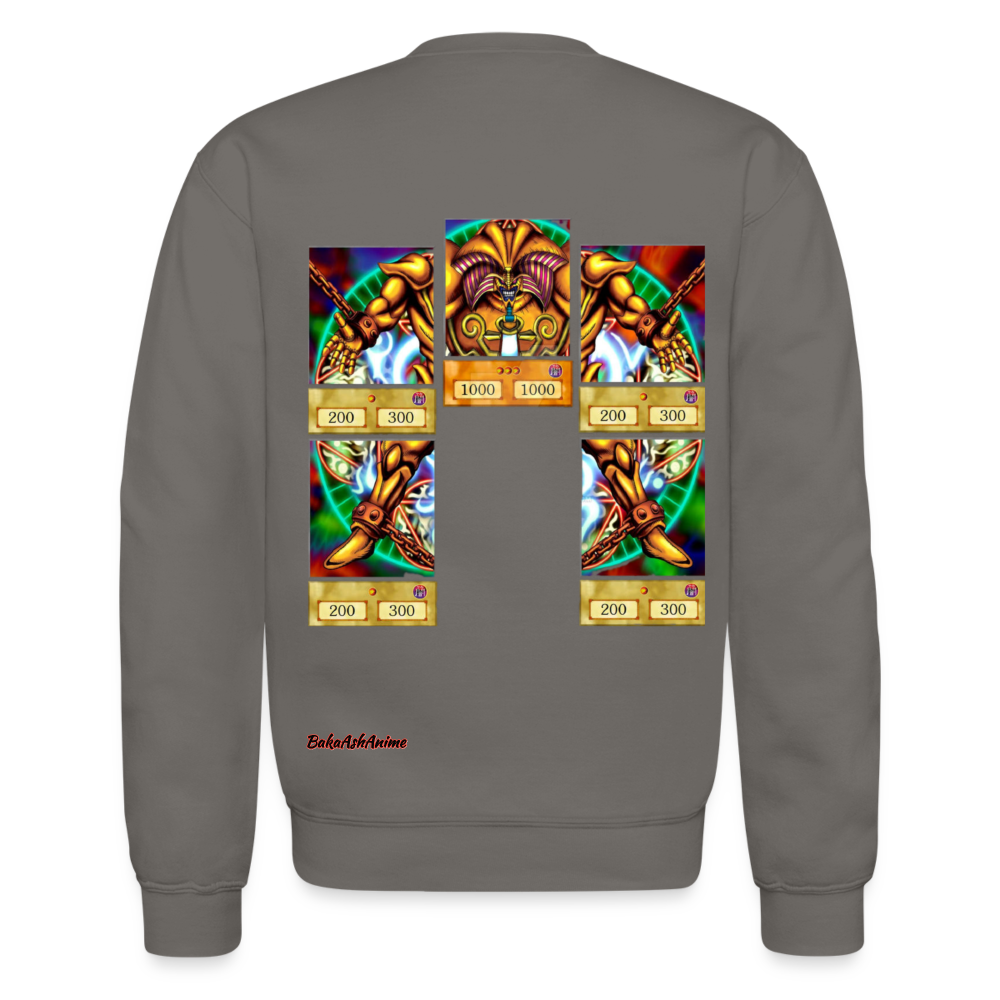 Yami Yugi and Exodia- Crewneck Sweatshirt - asphalt gray