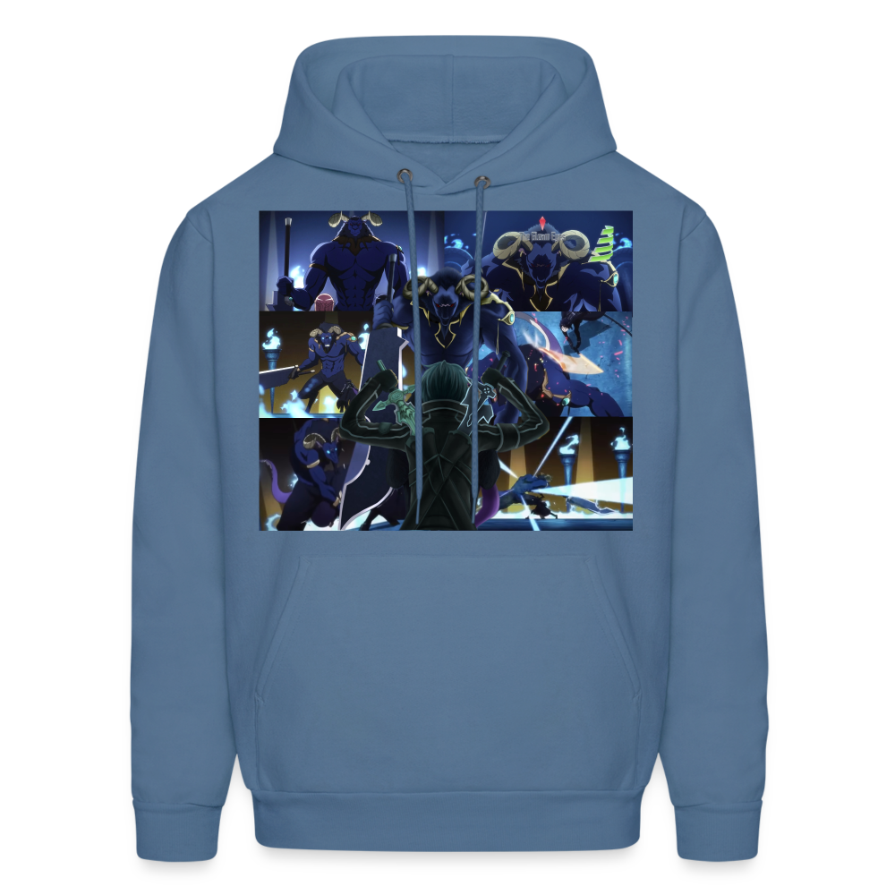 Sword Art Online Kirito vs The Gleam Eyes- Hoodie - denim blue