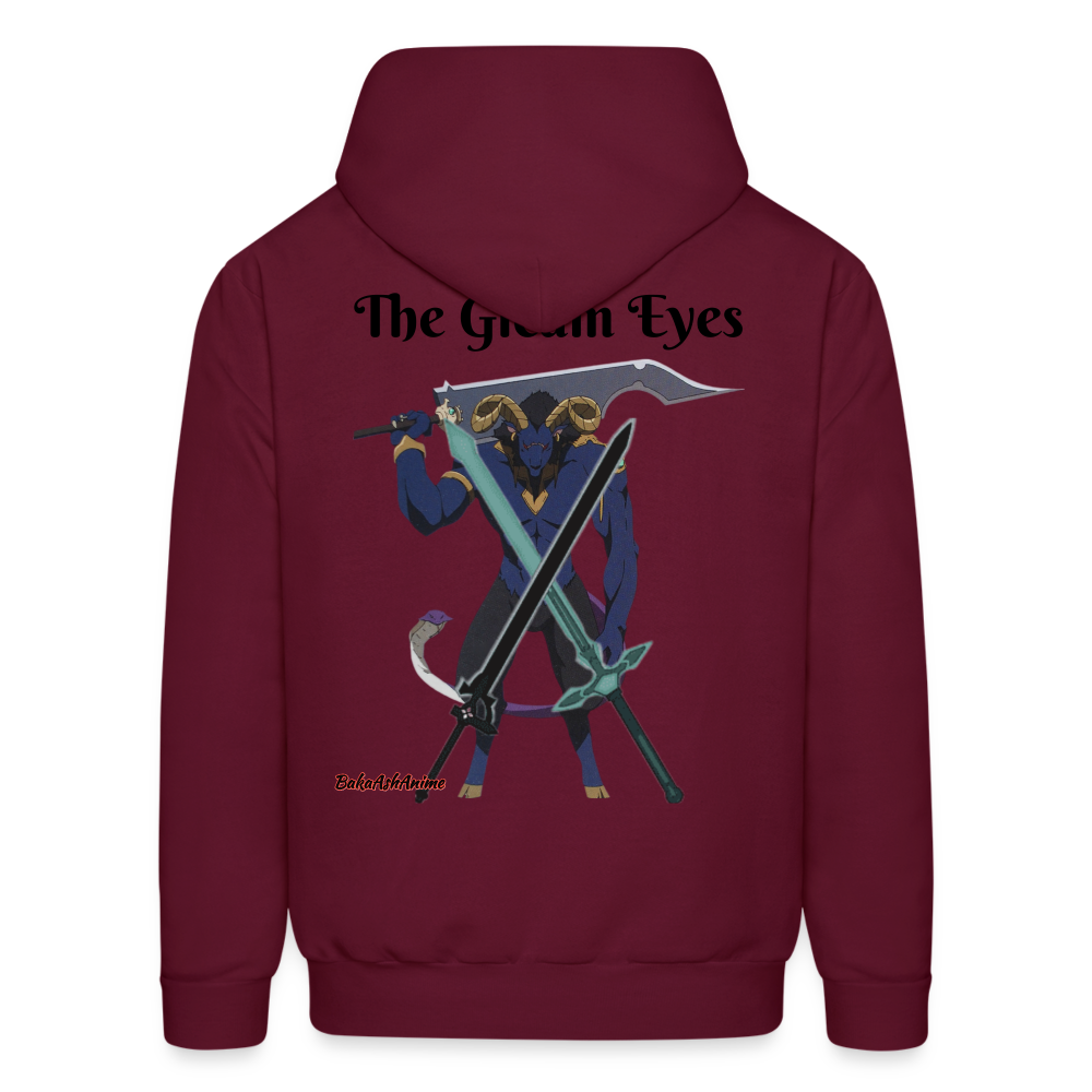 Sword Art Online Kirito vs The Gleam Eyes- Hoodie - burgundy