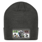 Kakashi Hatake-Patch Beanie - charcoal grey