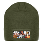 Patch Beanie- Demon Slayer Kyojuro - olive