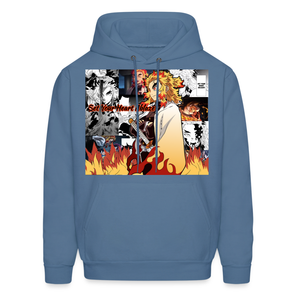 Demon Slayer Kyojuro -Hoodie - denim blue