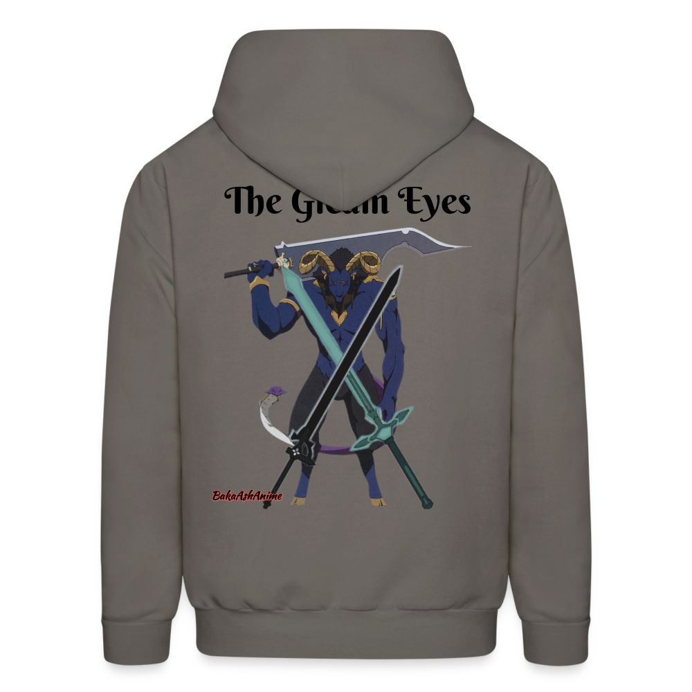 Sword Art Online Kirito vs The Gleam Eyes- Hoodie - asphalt gray