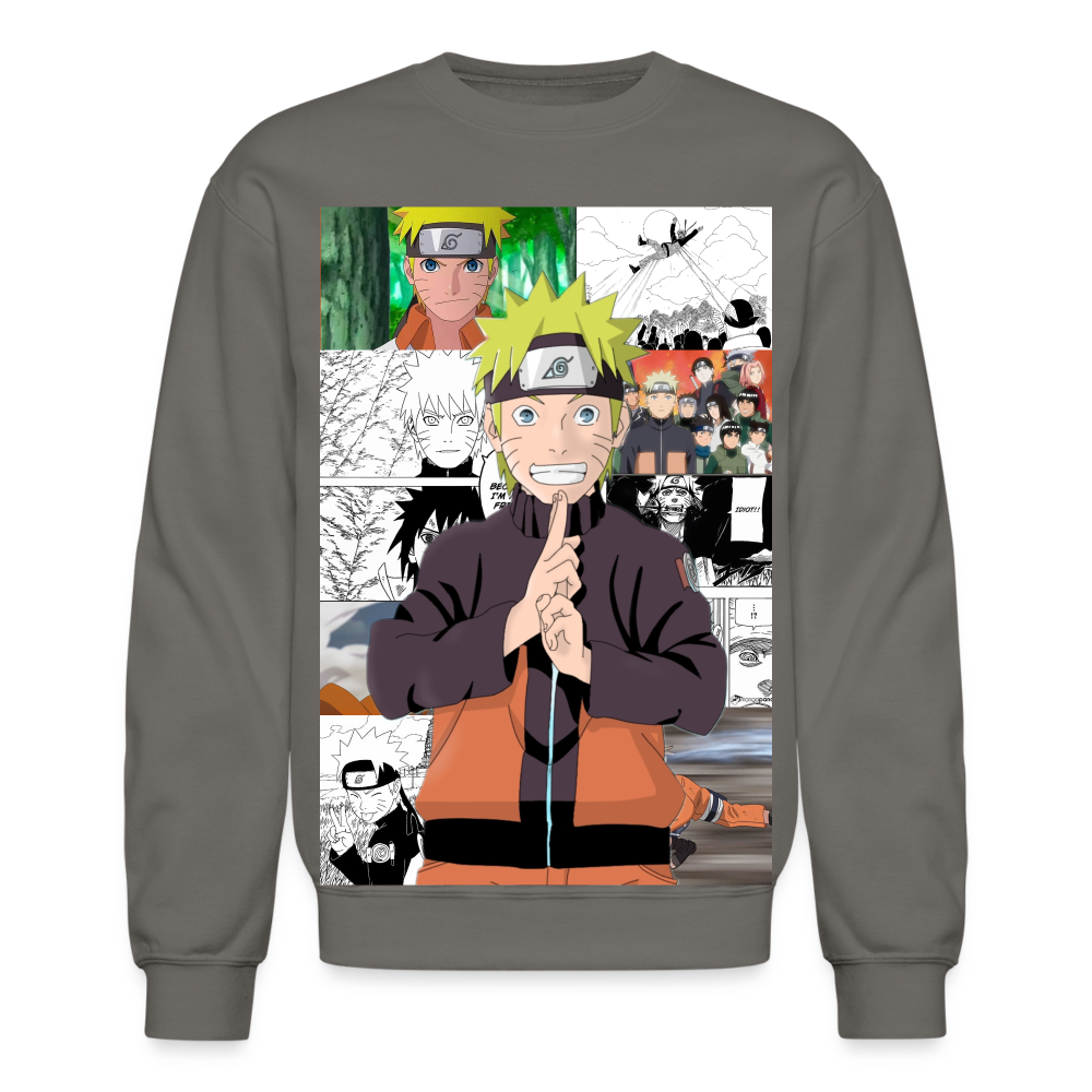 Teen Naruto Uzumaki-Crewneck Sweatshirt - asphalt gray