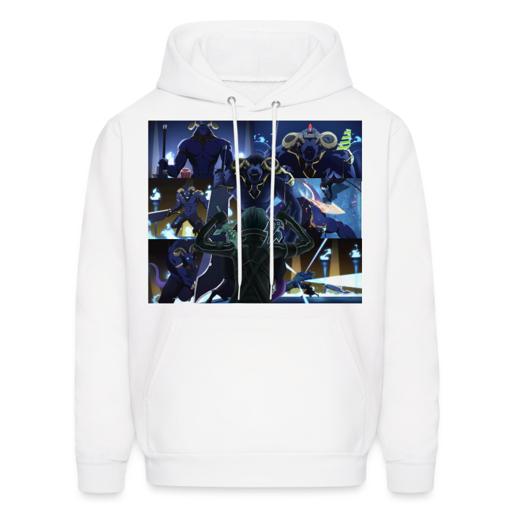 Sword Art Online Kirito vs The Gleam Eyes- Hoodie - white