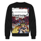 Yami Yugi & Slifer the Sky Dragon-Crewneck Sweatshirt - black