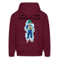 Super Saiyan Blue Vegeta vs Golden Frieza- Hoodie - burgundy
