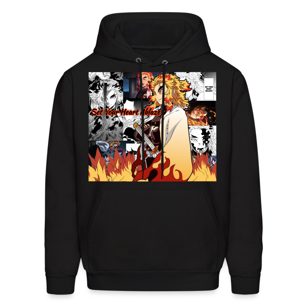 Demon Slayer Kyojuro -Hoodie - black