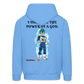 Super Saiyan Blue Vegeta vs Golden Frieza- Hoodie - carolina blue