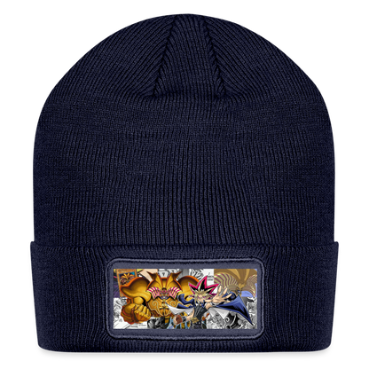 Yami Yugi and Exodia-Patch Beanie - navy