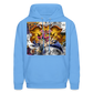 Yami Yugi and Exodia-Men's Hoodie - carolina blue