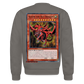 Yami Yugi & Slifer the Sky Dragon-Crewneck Sweatshirt - asphalt gray