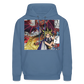 Yami Yugi & Slifer the Sky Dragon- Hoodie - denim blue