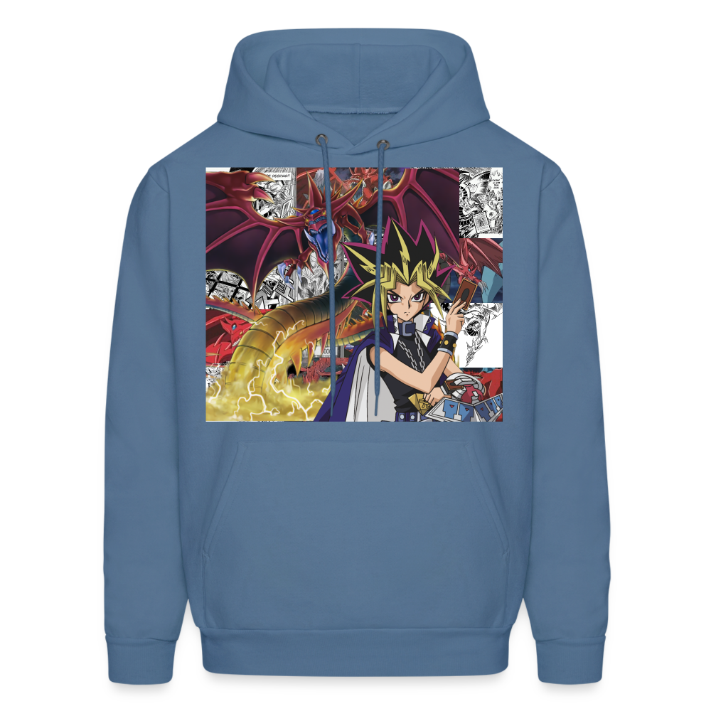 Yami Yugi & Slifer the Sky Dragon- Hoodie - denim blue