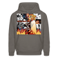 Demon Slayer Kyojuro -Hoodie - asphalt gray