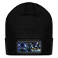 Sword Art Online Kirito vs The Gleam Eyes-Patch Beanie - black