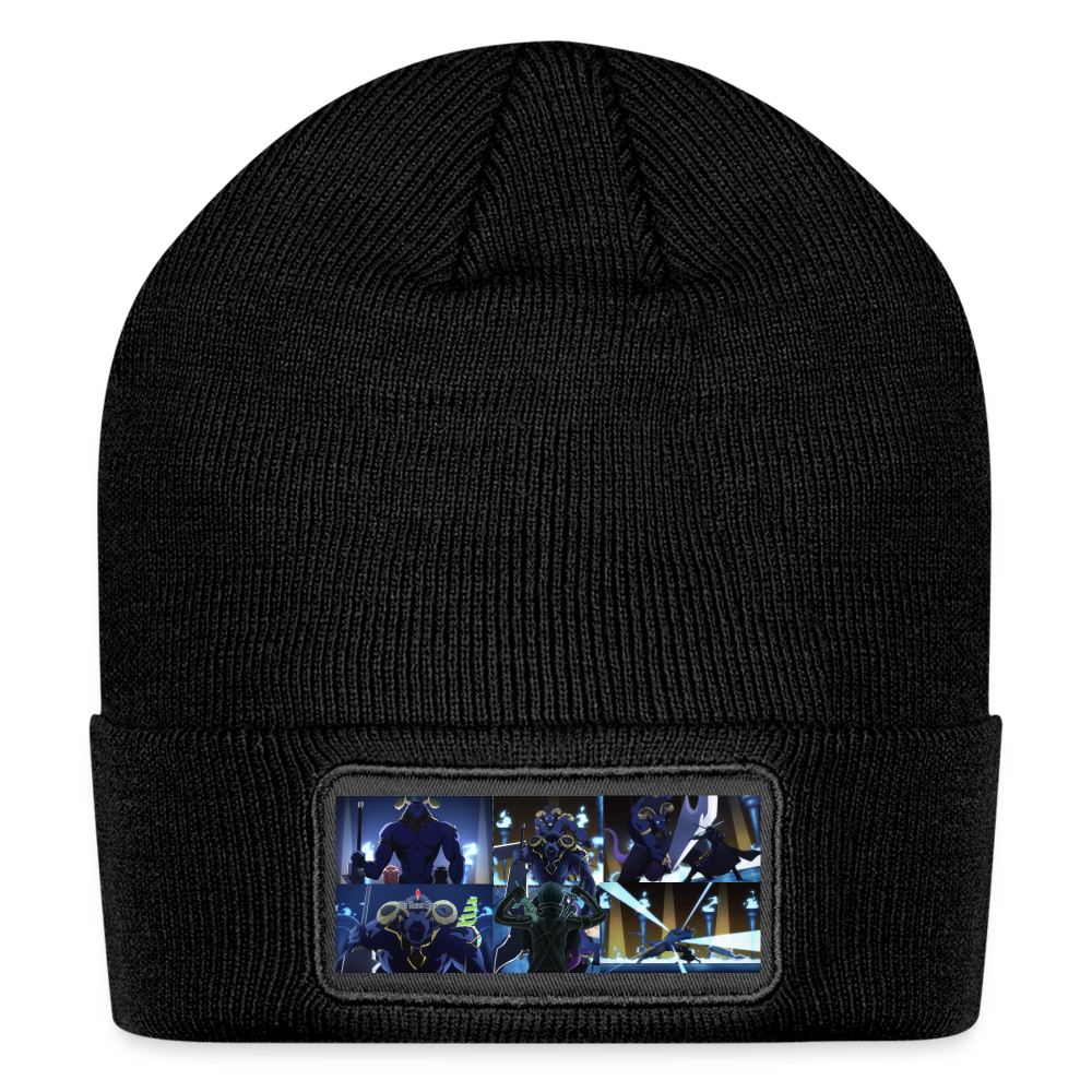 Sword Art Online Kirito vs The Gleam Eyes-Patch Beanie - black