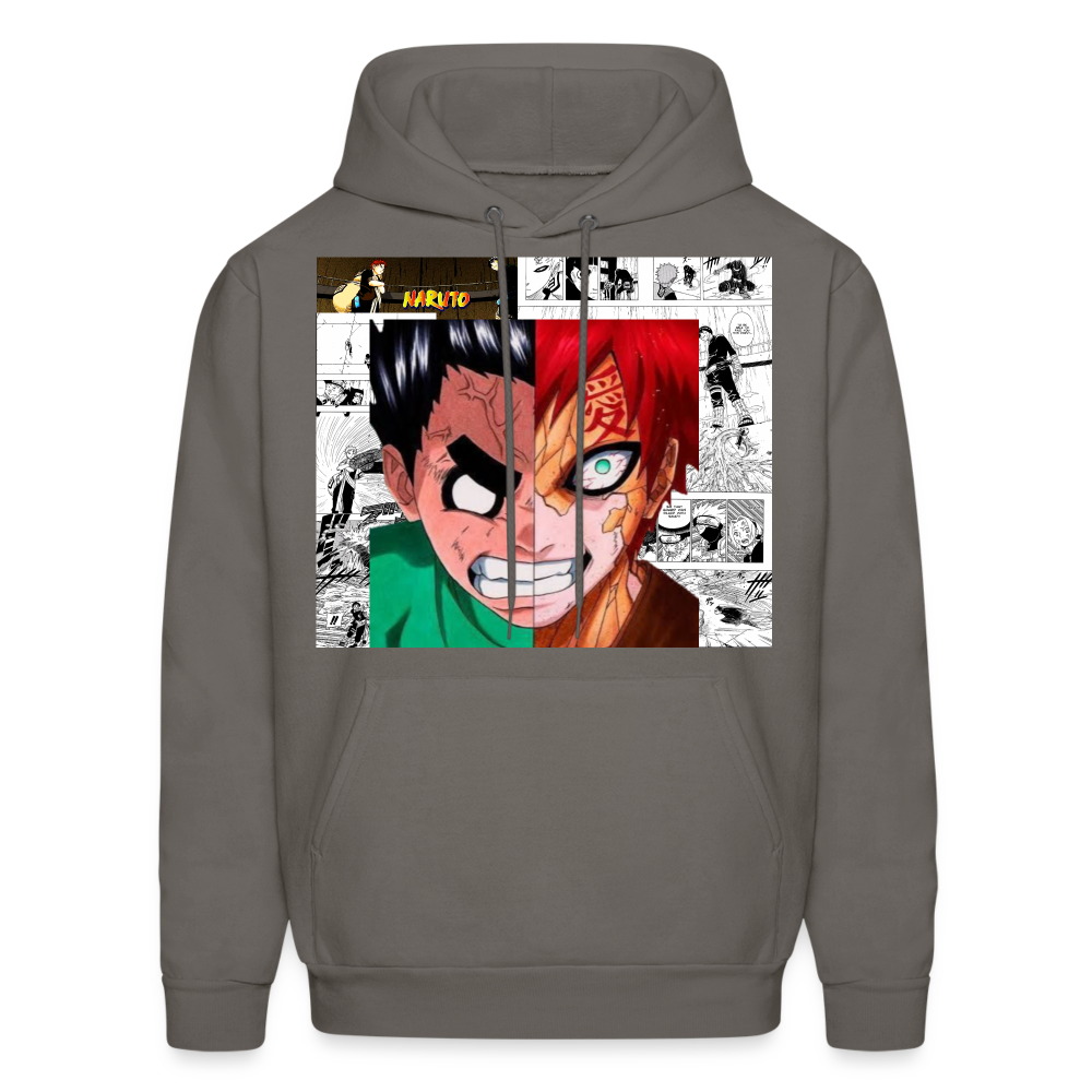 Rock Lee Vs Gaara - asphalt gray