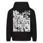 One Piece Brothers-Luffy&Ace Anime Hoodie - black