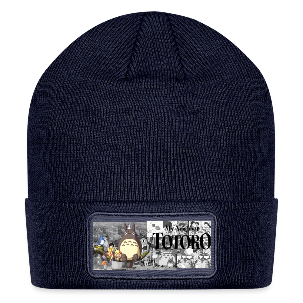 Patch Beanie - My Neighbor Totoro - navy