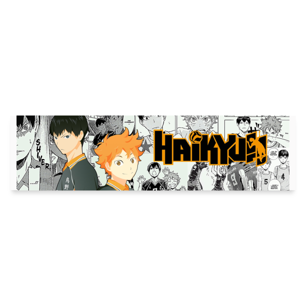 hinata and kageyama - white matte