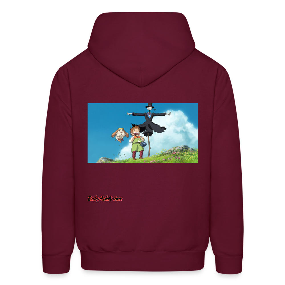 Howl's Moving Castle - burgundy