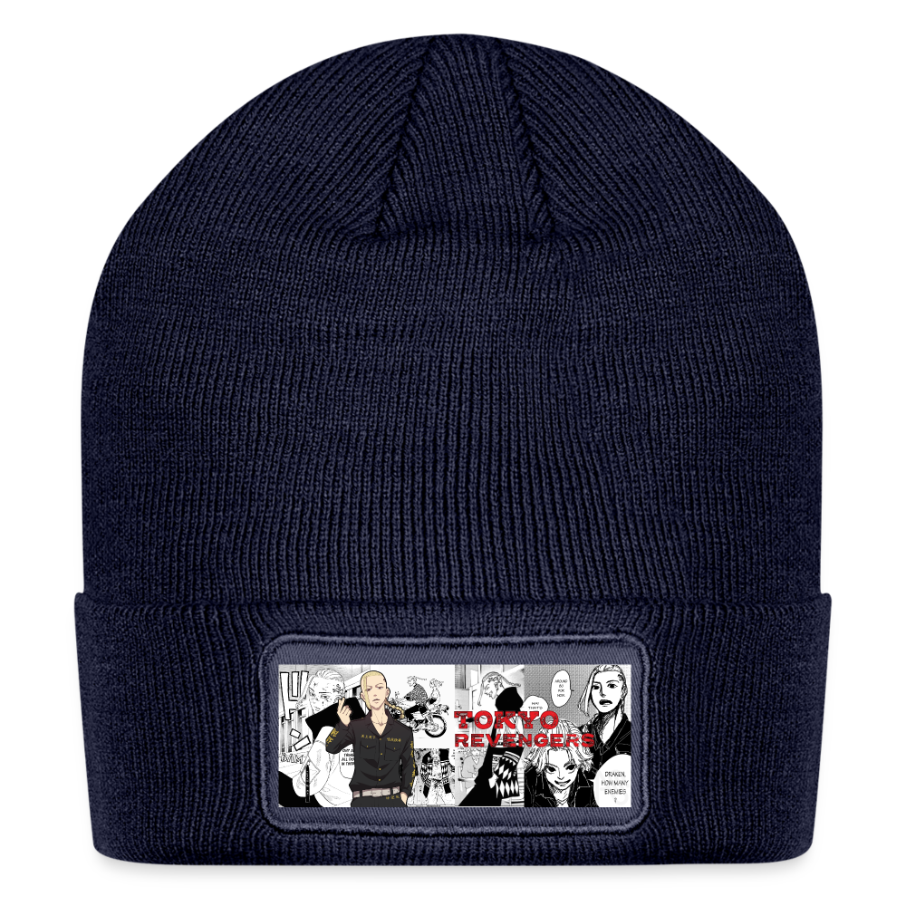 Patch Beanie - Tokyo Revengers Draken - navy