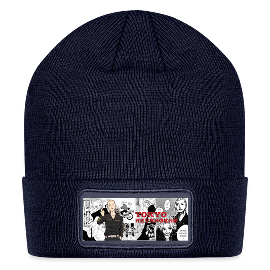 Patch Beanie - Tokyo Revengers Draken - navy