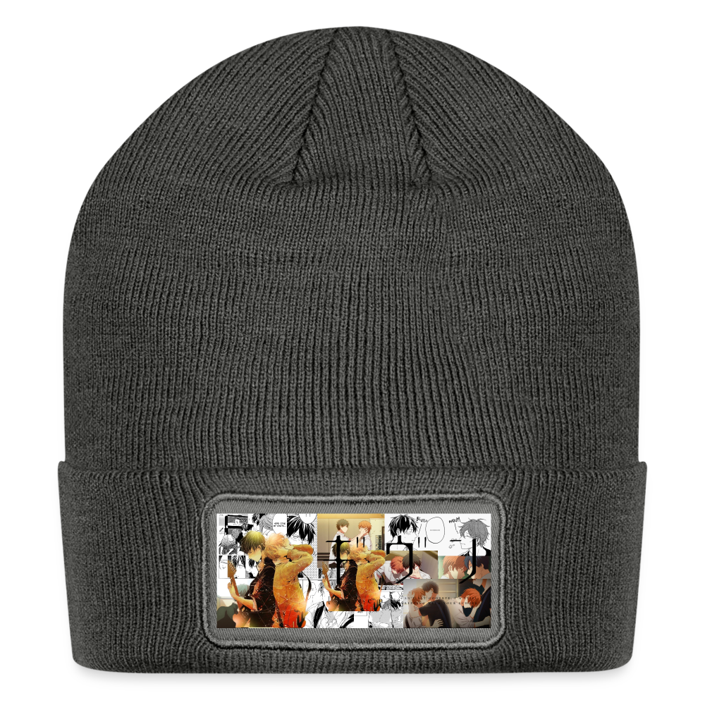 Patch Beanie - Given Mafuyu & Uenoyama - charcoal grey