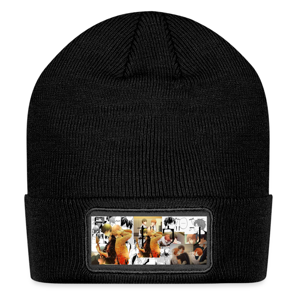 Patch Beanie - Given Mafuyu & Uenoyama - black