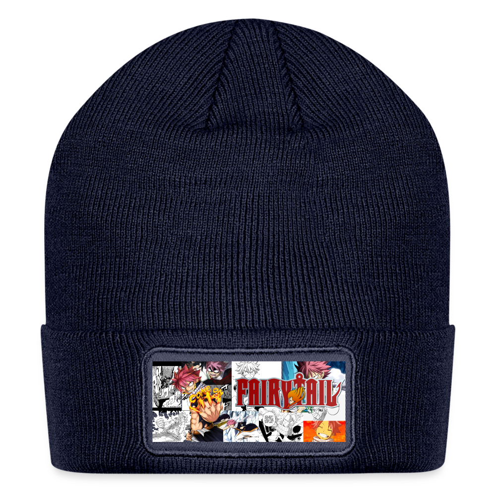 Patch Beanie- Fairy Tail- Natsu Dragneel - navy