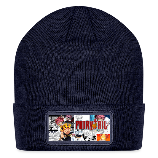 Patch Beanie- Fairy Tail- Natsu Dragneel - navy